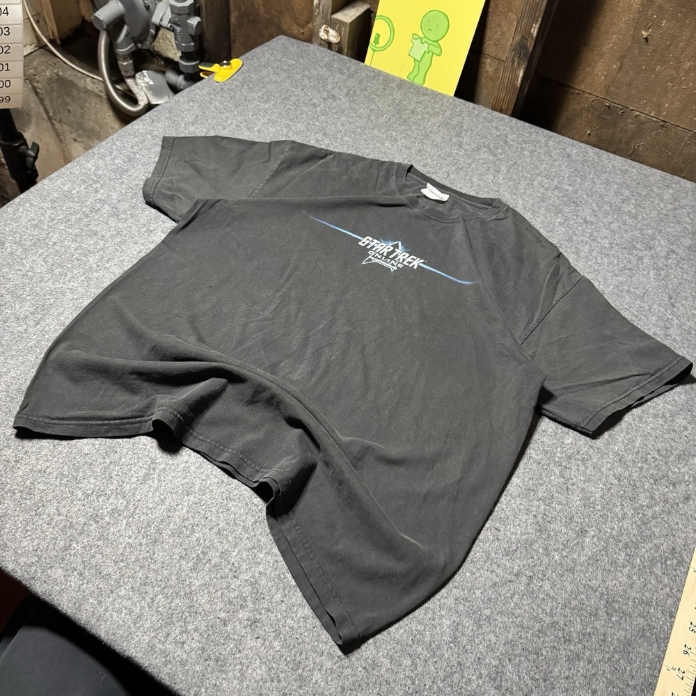 VTG 2009 Star Trek Online Video Game Promo Shirt Mens XL Retro